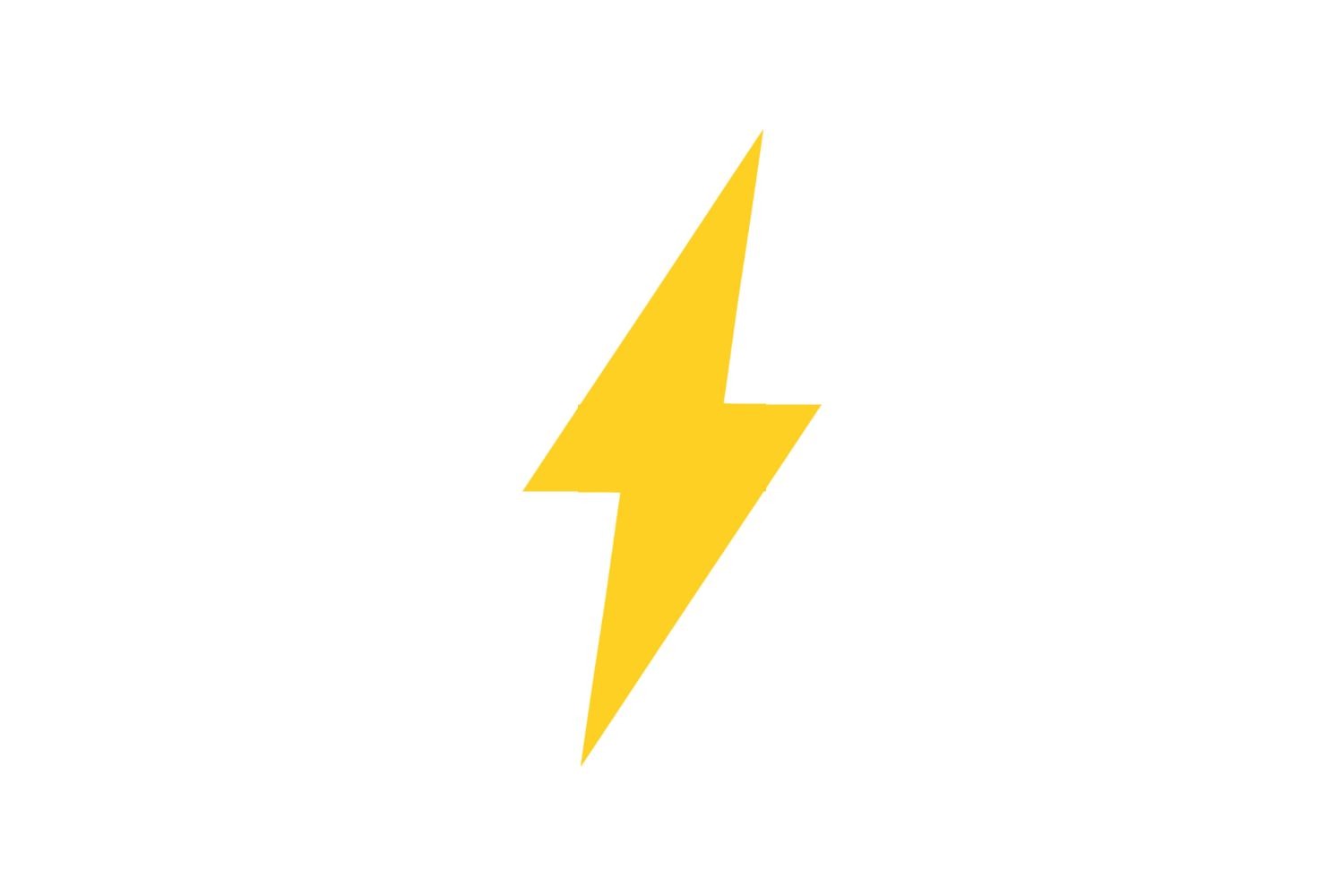 Lightning bolt SVG Free Download