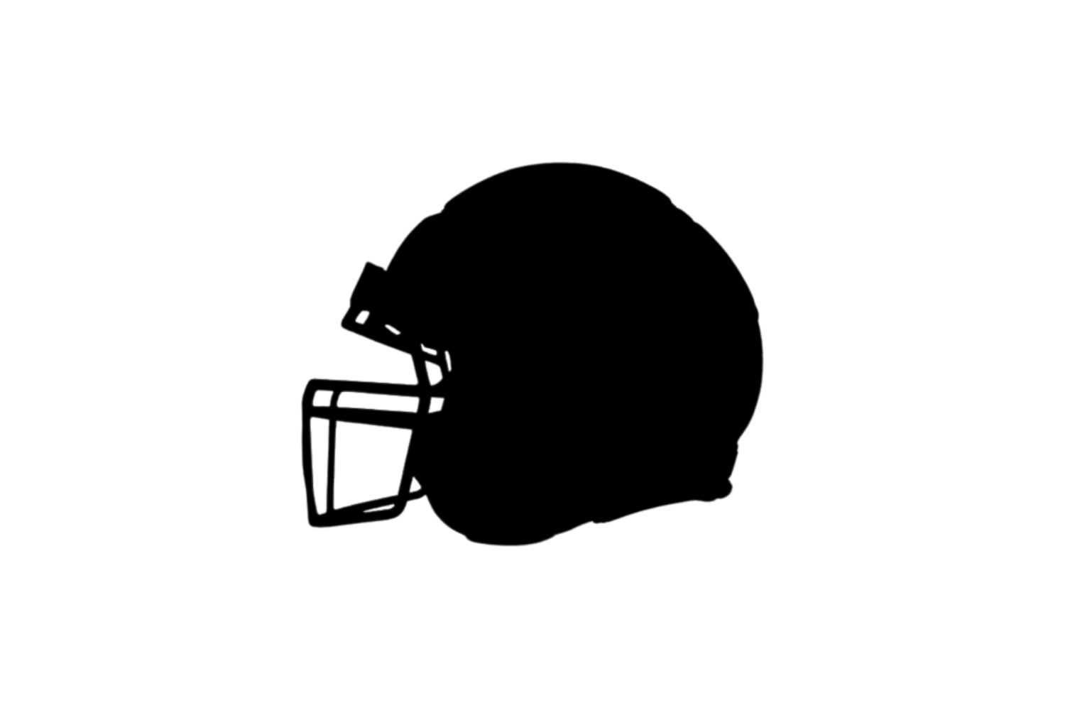 Football Helmet SVG Free Download