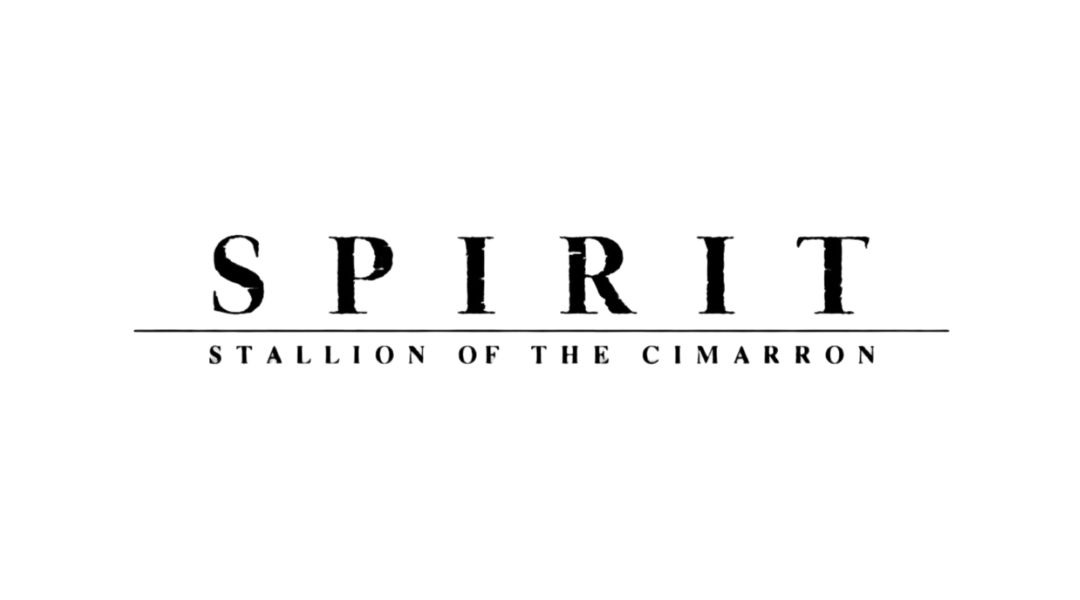 spirit stallion of the cimarron logo svg