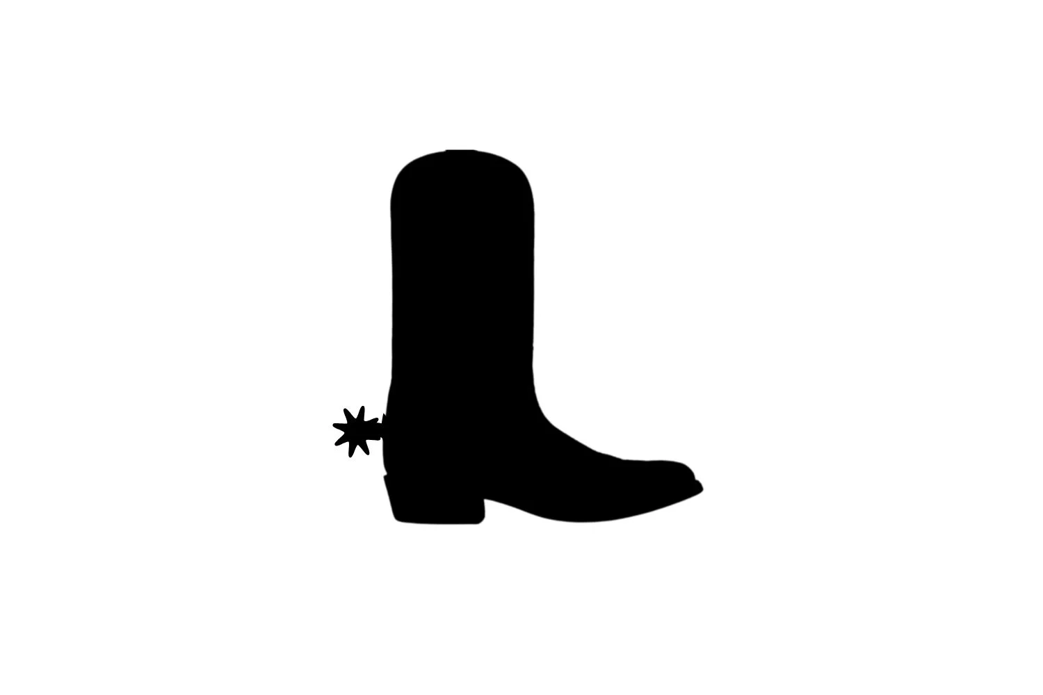 cowboy boot SVG